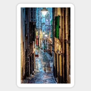 historic center of Genoa Sticker